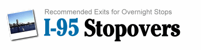 I-95 Great Overnight Stopovers