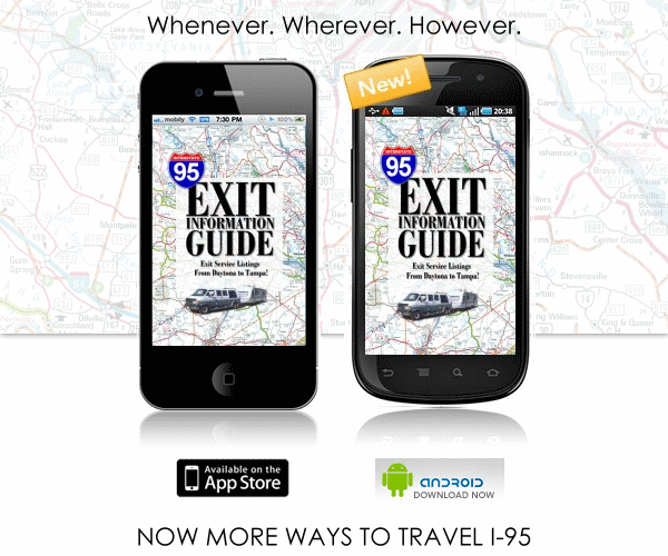 I-95 Exit Guide for iPhone and Android