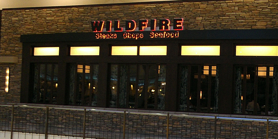Galleria Mall entrance to Wildfire - Picture of Wildfire - Tysons Galleria,  Tysons Corner - Tripadvisor
