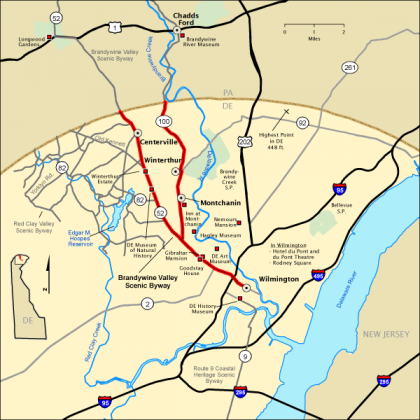 Brandywine Valley Scenic Byway | I-95 Exit Guide