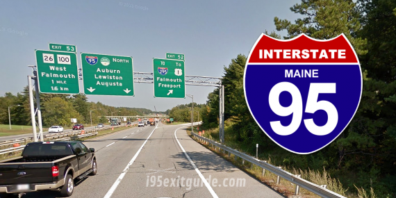 I-95 Ramps in Maine to Close Thru October 1 | I-95 Exit Guide