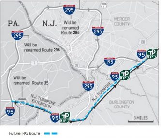 New Jersey's I-95/I-295 Signing Designation Project | I-95 Exit Guide