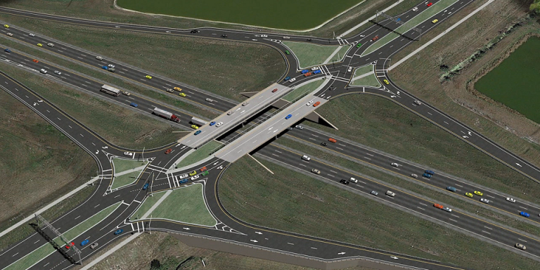 New I-95 'Diverging Diamond' Interchange Now Open In Florida, Video