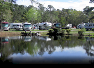 I-95 Campgrounds | Lake Aire RV Park and Campground – Hollywood, South Carolina