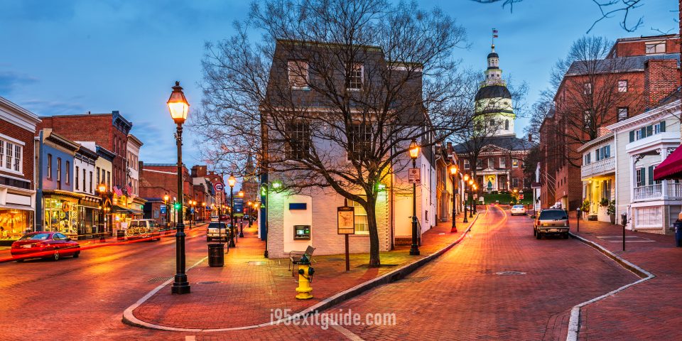 Annapolis, Maryland Downtown | I-95 Exit Guide