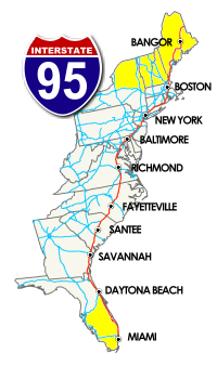 I-95 Road Trips | Great Overnight Stops | I-95 Exit Guide