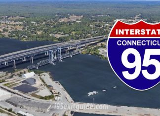 Gold Star Memorial Bridge - New London, Connecticut | I-95 Exit Guide