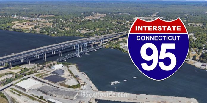 Gold Star Memorial Bridge - New London, Connecticut | I-95 Exit Guide